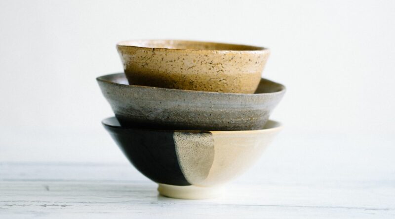 Three bowls