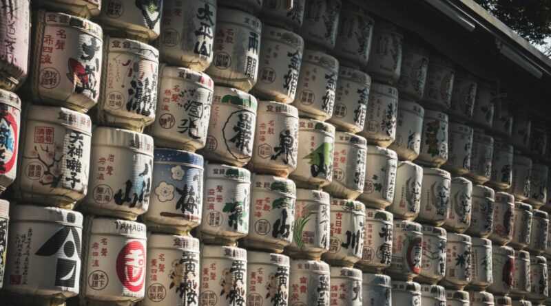 Sake Barrels